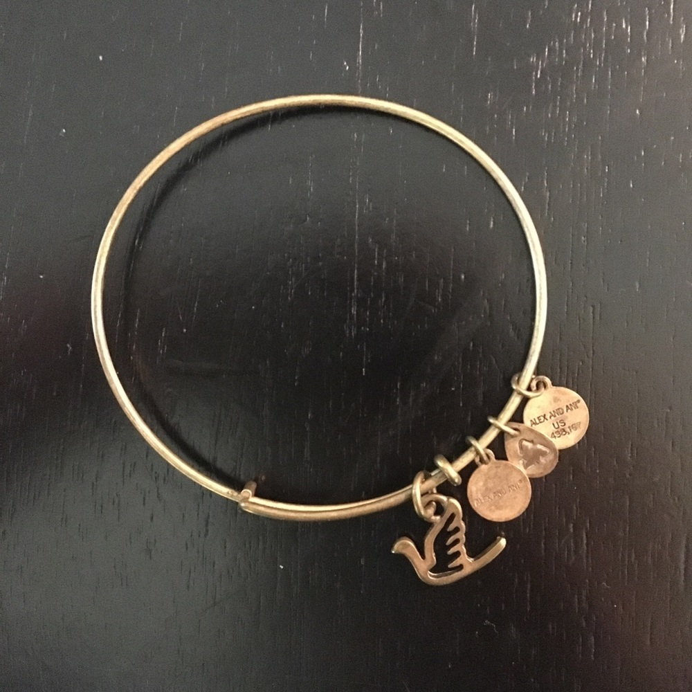 ALEX AND ANI Dove Bracelet!